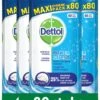 Dettol - Power & Fresh - Schoonmaakdoekjes - Oceaanfris - 4 X 80 Doekjes 2 Dettol - Power & Fresh - Schoonmaakdoekjes - Oceaanfris - 4 X 80 Doekjes -Bol Schoonmaak Winkel 1015x1200