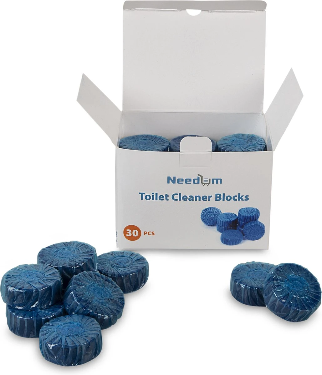 Needum ® Toiletblokjes voor inbouwreservoirs – WC-blokjes – Toiletblokken in een voordeelverpakking – 30 stuks Needum ® Toiletblokjes Voor Inbouwreservoirs – WC-blokjes – Toiletblokken In Een Voordeelverpakking – 30 Stuks -Bol Schoonmaak Winkel