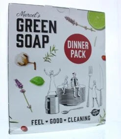 Marcel's Green Soap Dinner Pack - 1 X 1 Box -Bol Schoonmaak Winkel 1047x1200 1