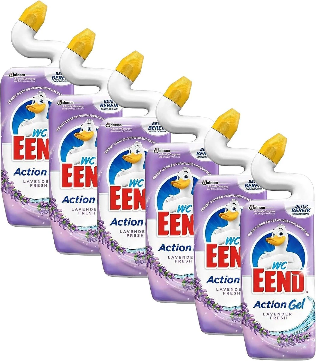 6x WC Eend Toiletreiniger Lavendel Fresh 750 ml 6x WC Eend Toiletreiniger Lavendel Fresh 750 Ml -Bol Schoonmaak Winkel 1051x1200 1