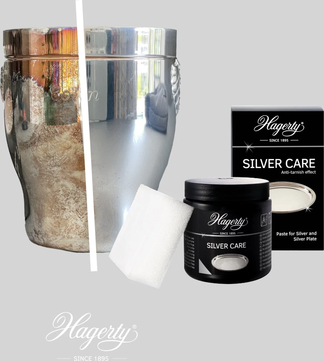 Hagerty Silver Care - pasta voor zilverreiniging 185 gr Hagerty Silver Care - Pasta Voor Zilverreiniging 185 Gr -Bol Schoonmaak Winkel