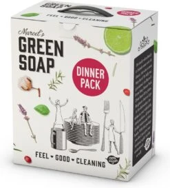 Marcel's Green Soap Dinner Pack - 1 X 1 Box -Bol Schoonmaak Winkel 1087x1200 1