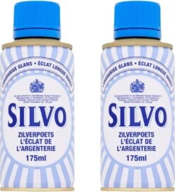 Silvo Zilverpoets - Poetsmiddel -Zilverglans - 2x 175 ML - Voordeelverpakking -Bol Schoonmaak Winkel 1092x1200
