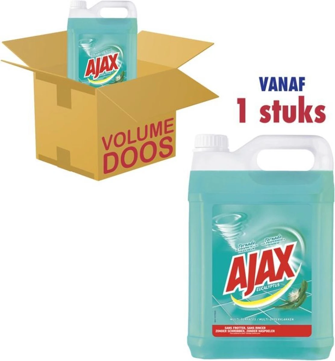 Ajax Allesreiniger Eucalyptus Ajax® Ajax Allesreiniger Eucalyptus -Bol Schoonmaak Winkel