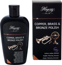 Hagerty Copper, Brass & Bronze Polish - Poetsmiddel Voor Koper, Messing En Brons 250 Ml -Bol Schoonmaak Winkel 1145x1200