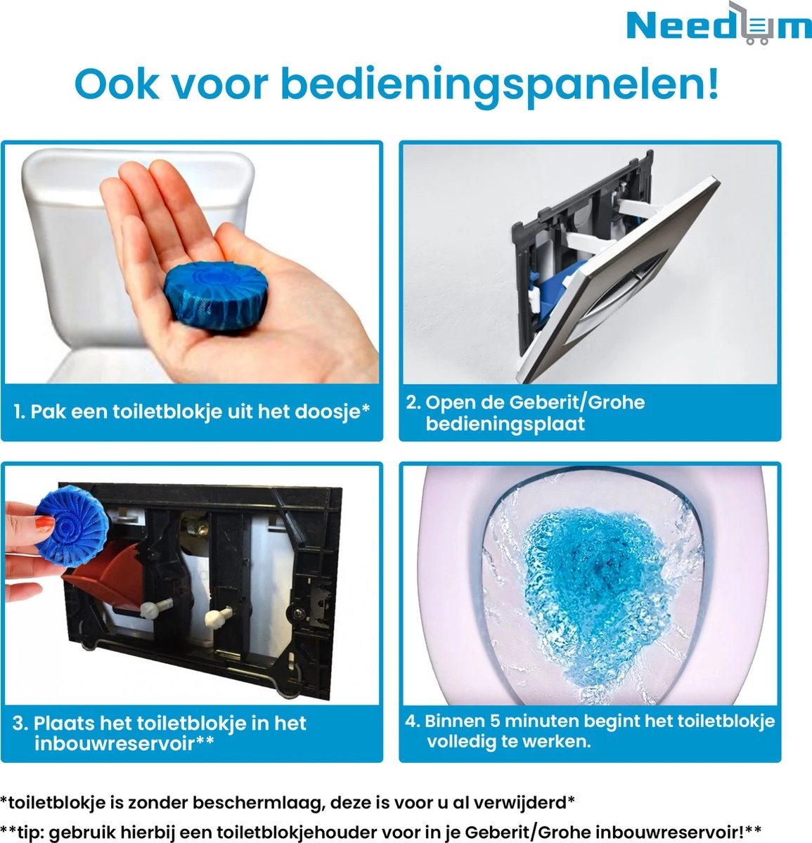 Needum Toiletblokjes voor inbouwreservoirs - WC blokjes - Toiletblokken in een voordeelverpakking - 12 stuks Needum Toiletblokjes Voor Inbouwreservoirs - WC Blokjes - Toiletblokken In Een Voordeelverpakking - 12 Stuks -Bol Schoonmaak Winkel 1155x1200 1