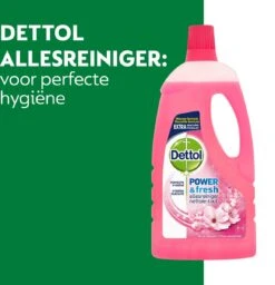Dettol - Power & Fresh - Allesreiniger - Kersenbloesem - 8 X 1 Liter 5 Dettol - Power & Fresh - Allesreiniger - Kersenbloesem - 8 X 1 Liter -Bol Schoonmaak Winkel 1157x1200