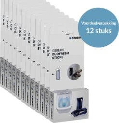 Geberit DuoFresh Sticks - 96 Stuks - Voordeelverpakking - Toilet/WC Blokjes Inbouwreservoir 9 Geberit DuoFresh Sticks - 96 Stuks - Voordeelverpakking - Toilet/WC Blokjes Inbouwreservoir -Bol Schoonmaak Winkel 1163x1200