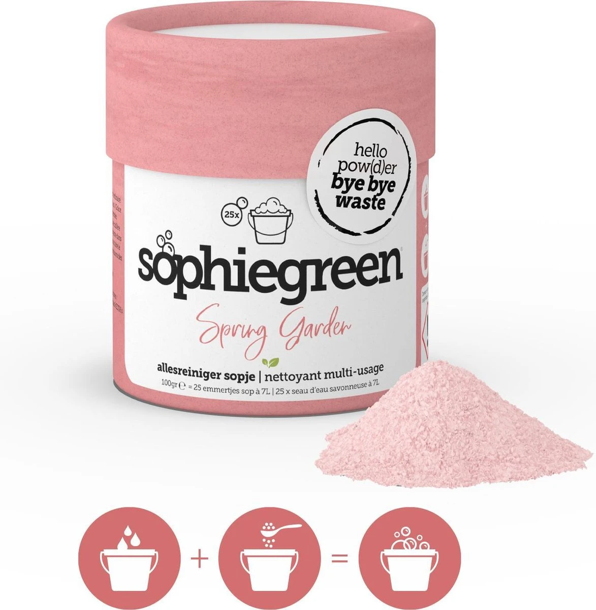SophieGreen Voorjaarspakket; Allesreiniger + Keukenreiniger - 2x 750ml + navullingen + Sopje Allesreiniger 100g SophieGreen Voorjaarspakket; Allesreiniger + Keukenreiniger - 2x 750ml + Navullingen + Sopje Allesreiniger 100g -Bol Schoonmaak Winkel