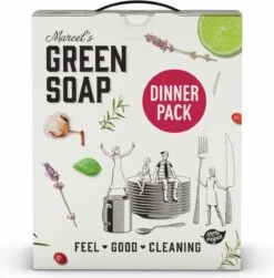 Marcel's Green Soap Dinner Pack - 1 X 1 Box -Bol Schoonmaak Winkel 1183x1200