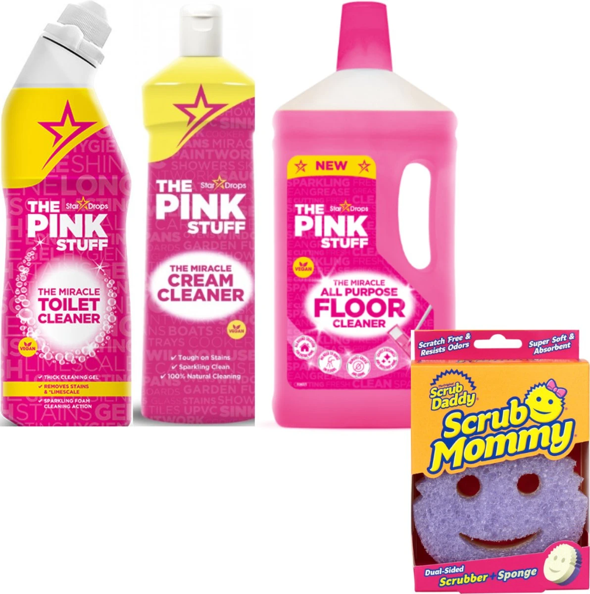The Pink Stuff Cream Cleaner 500 ml - The Pink Stuff All Purpose Floor Cleaner - The Pink Stuff Toilet Cleaner & The Original Scrub Mommy Paars The Pink Stuff Cream Cleaner 500 Ml - The Pink Stuff All Purpose Floor Cleaner - The Pink Stuff Toilet Cleaner & The Original Scrub Mommy Paars -Bol Schoonmaak Winkel 1192x1200 1