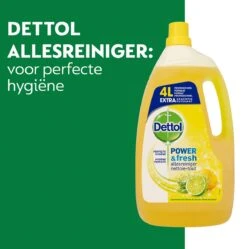 Dettol - Power & Fresh - Allesreiniger - Citrus - 3 X 4 Liter 4 Dettol - Power & Fresh - Allesreiniger - Citrus - 3 X 4 Liter -Bol Schoonmaak Winkel 1192x1200