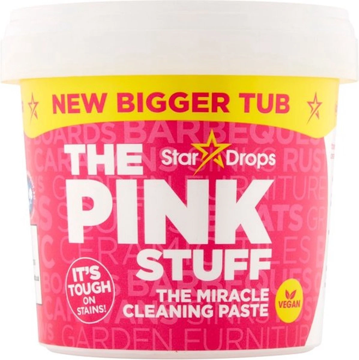 Stardrops The Pink Stuff The Pink Stuff Cleaning Paste 850 g Stardrops The Pink Stuff The Pink Stuff Cleaning Paste 850 G -Bol Schoonmaak Winkel
