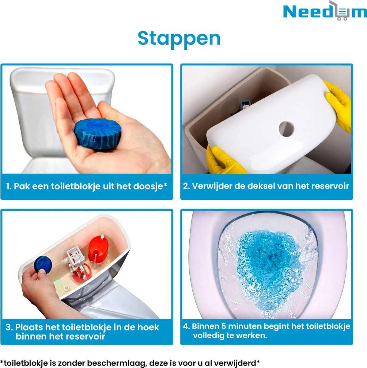 Needum Toiletblokjes voor inbouwreservoirs - WC blokjes - Toiletblokken in een voordeelverpakking - 12 stuks Needum Toiletblokjes Voor Inbouwreservoirs - WC Blokjes - Toiletblokken In Een Voordeelverpakking - 12 Stuks -Bol Schoonmaak Winkel 1198x1200 2
