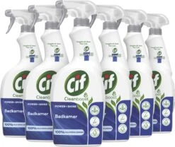 Cif CleanBoost Power & Shine Badkamer Spray - 6 X 750 Ml - Voordeelverpakking -Bol Schoonmaak Winkel 1200x1009
