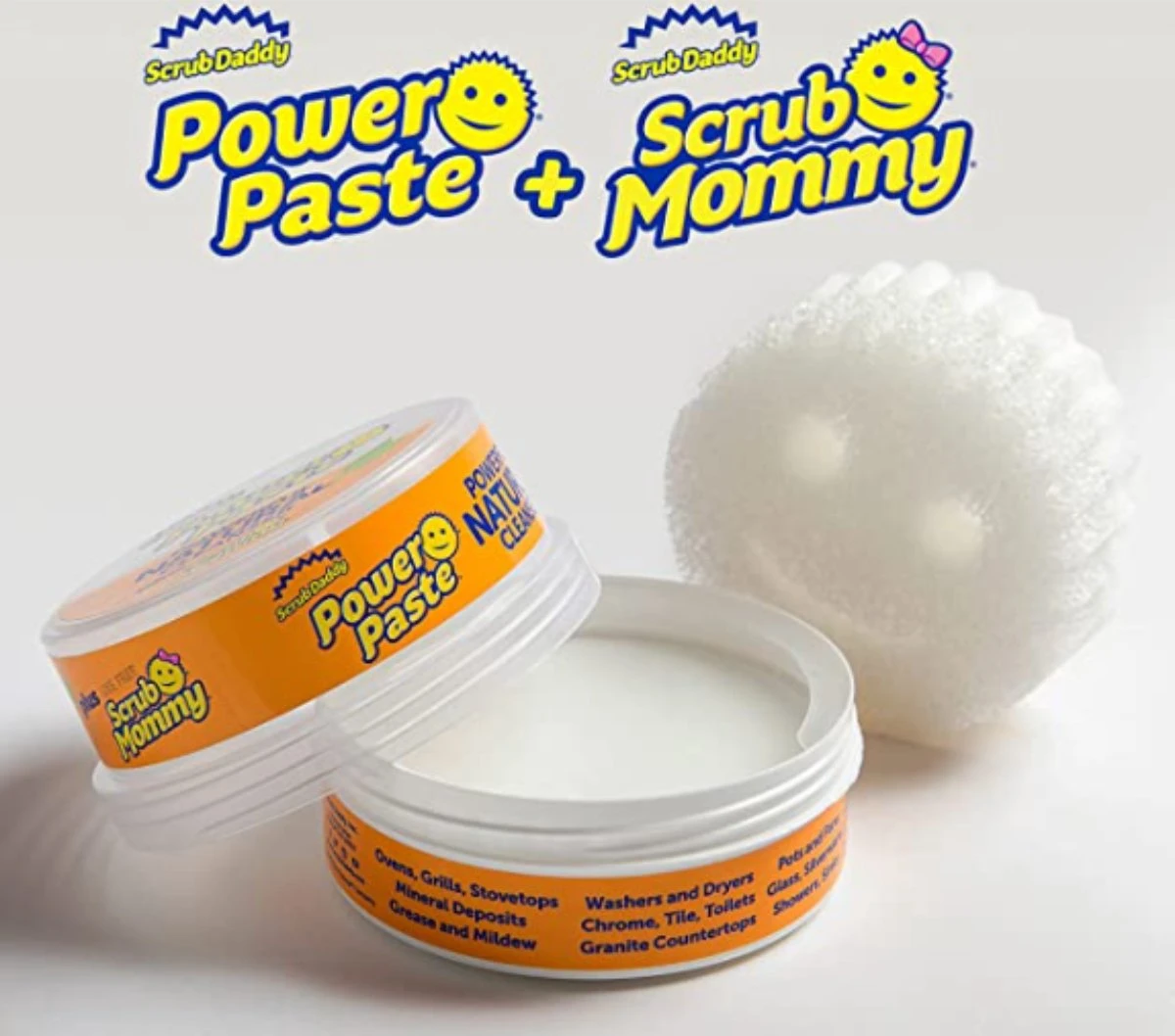 The Orginal Scrub Daddy Power Paste Schoonmaakmiddel Incl. Original Scrub Mommy Wit The Orginal Scrub Daddy Power Paste Schoonmaakmiddel Incl. Original Scrub Mommy Wit -Bol Schoonmaak Winkel