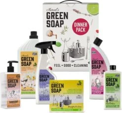Marcel's Green Soap Dinner Pack - 1 X 1 Box -Bol Schoonmaak Winkel 1200x1116