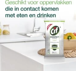 Cif Disinfect & Shine Wipes Doden 99,99% Van De Bacteriën Original Desinfecterende Schoonmaakdoekjes, Van 100% Biologisch Afbreekbaar Textiel 5 X 75 Doekjes 8 Cif Disinfect & Shine Wipes Doden 99,99% Van De Bacteriën Original Desinfecterende Schoonmaakdoekjes, Van 100% Biologisch Afbreekbaar Textiel 5 X 75 Doekjes -Bol Schoonmaak Winkel 1200x1118 3