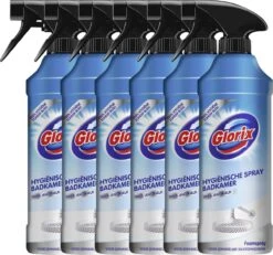 Glorix Hygiënische Badkamer Foamspray - 6 X 500 Ml - Voordeelverpakking 7 Glorix Hygiënische Badkamer Foamspray - 6 X 500 Ml - Voordeelverpakking -Bol Schoonmaak Winkel 1200x1124