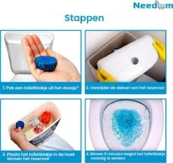 Needum ® Toiletblokjes Voor Inbouwreservoirs – WC-blokjes – Toiletblokken In Een Voordeelverpakking – 30 Stuks 8 Needum ® Toiletblokjes Voor Inbouwreservoirs – WC-blokjes – Toiletblokken In Een Voordeelverpakking – 30 Stuks -Bol Schoonmaak Winkel 1200x1129 5