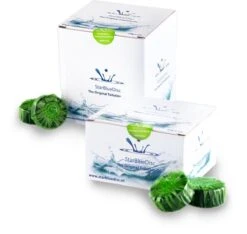 Starbluedisc Toiletblok Jaarverpakking 24 Stuks Groen -Bol Schoonmaak Winkel 1200x1139 1