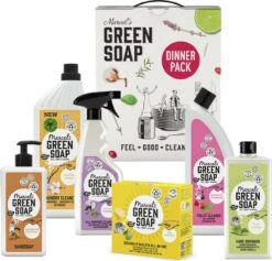 Marcel's Green Soap Dinner Pack - 1 X 1 Box -Bol Schoonmaak Winkel 1200x1150