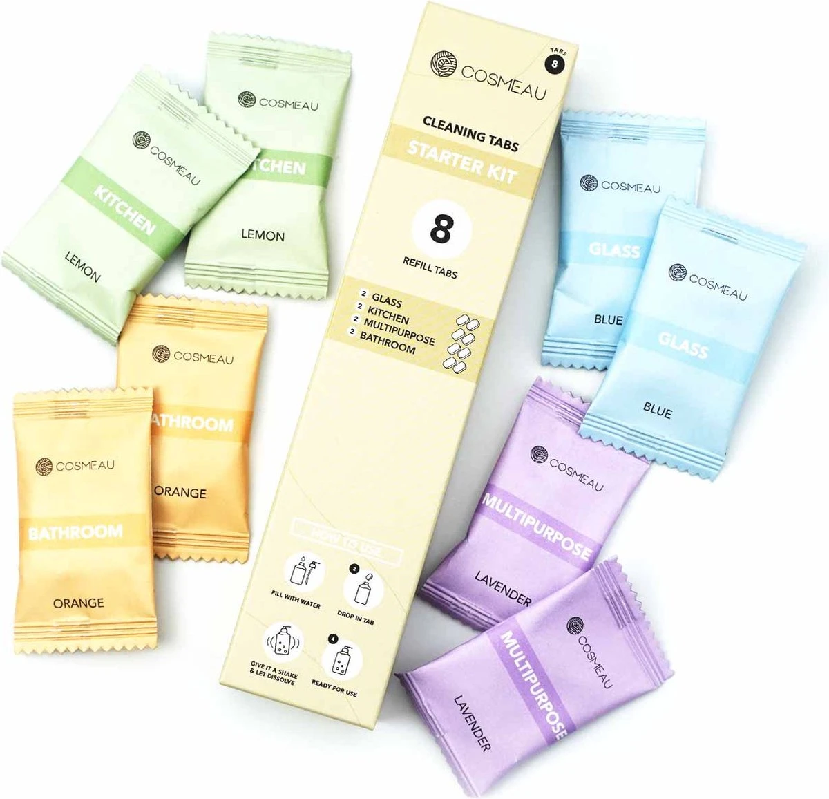 Cosmeau Mixed 8 Stuks Tabletten Cleaning Tabs Schoonmaak Tabs - Allesreiniger - Keukenreiniger - Badkamerreiniger Sanitair Cosmeau Mixed 8 Stuks Tabletten Cleaning Tabs Schoonmaak Tabs - Allesreiniger - Keukenreiniger - Badkamerreiniger Sanitair -Bol Schoonmaak Winkel 1200x1156 7