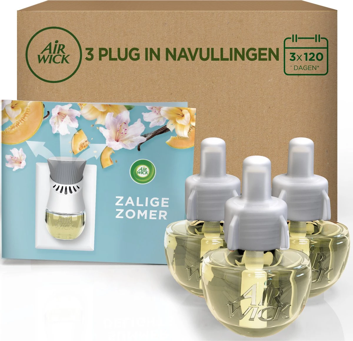 Air Wick Elektrische Luchtverfrisser - Zalige Zomer - 3 Navullingen Air Wick Elektrische Luchtverfrisser - Zalige Zomer - 3 Navullingen -Bol Schoonmaak Winkel 1200x1161 1