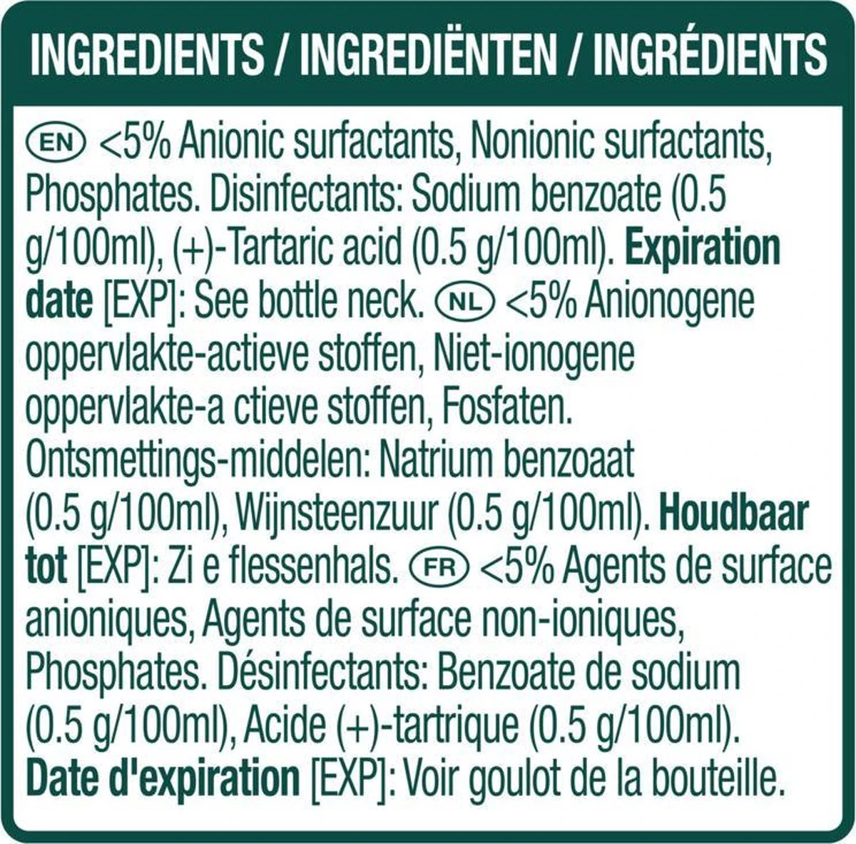 Cif Disinfect & Shine Original Desinfectie Spray - 6 x 500 ml - Voordeelverpakking Cif Disinfect & Shine Original Desinfectie Spray - 6 X 500 Ml - Voordeelverpakking -Bol Schoonmaak Winkel
