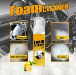TLVX Bekleding Reiniger / Schuim Reiniger / Vlekken Reinigen / Interieur Reiniger / Foam Cleaner / 150ml / Auto Schoonmaak / Citroen Geur / Auto Interieur Reiniger / Vlekken Verwijderen Bankstel / Auto Stoel Schoonmaken / Effectief! -Bol Schoonmaak Winkel 1200x1191 2