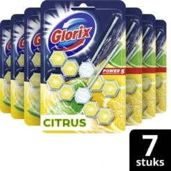 Glorix Power 5 Toiletblokken - Citroen - 7 X 2 Stuks - Voordeelverpakking 4 Glorix Power 5 Toiletblokken - Citroen - 7 X 2 Stuks - Voordeelverpakking -Bol Schoonmaak Winkel 1200x1198 10