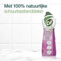 Cif CleanBoost Cream Pink Schuurmiddel - 8 X 750 Ml - Voordeelverpakking -Bol Schoonmaak Winkel 1200x1200 135