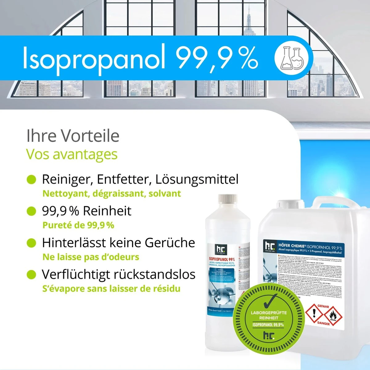 Isopropyl Alcohol - Isopropanol - IPA - Isopropyl - 99,9% Zuiver - 1000ml - Inclusief Trechter Isopropyl Alcohol - Isopropanol - IPA - Isopropyl - 99,9% Zuiver - 1000ml - Inclusief Trechter -Bol Schoonmaak Winkel 1200x1200 14