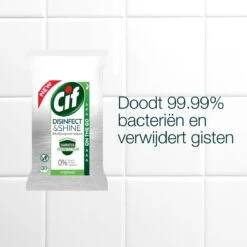 Cif Disinfect & Shine Wipes Original Desinfectie Schoonmaakdoekjes - 12 X 30 Doekjes - Voordeelverpakking 12 Cif Disinfect & Shine Wipes Original Desinfectie Schoonmaakdoekjes - 12 X 30 Doekjes - Voordeelverpakking -Bol Schoonmaak Winkel 1200x1200 178