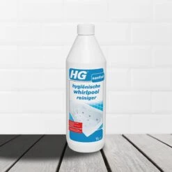 HG Hygiënische Whirlpool Reiniger - 1L - Verwijdert Kalk, Vet, Zeep En Olie - Veilig In Gebruik Voor Whirlpool En Jacuzzi's -Bol Schoonmaak Winkel 1200x1200 232