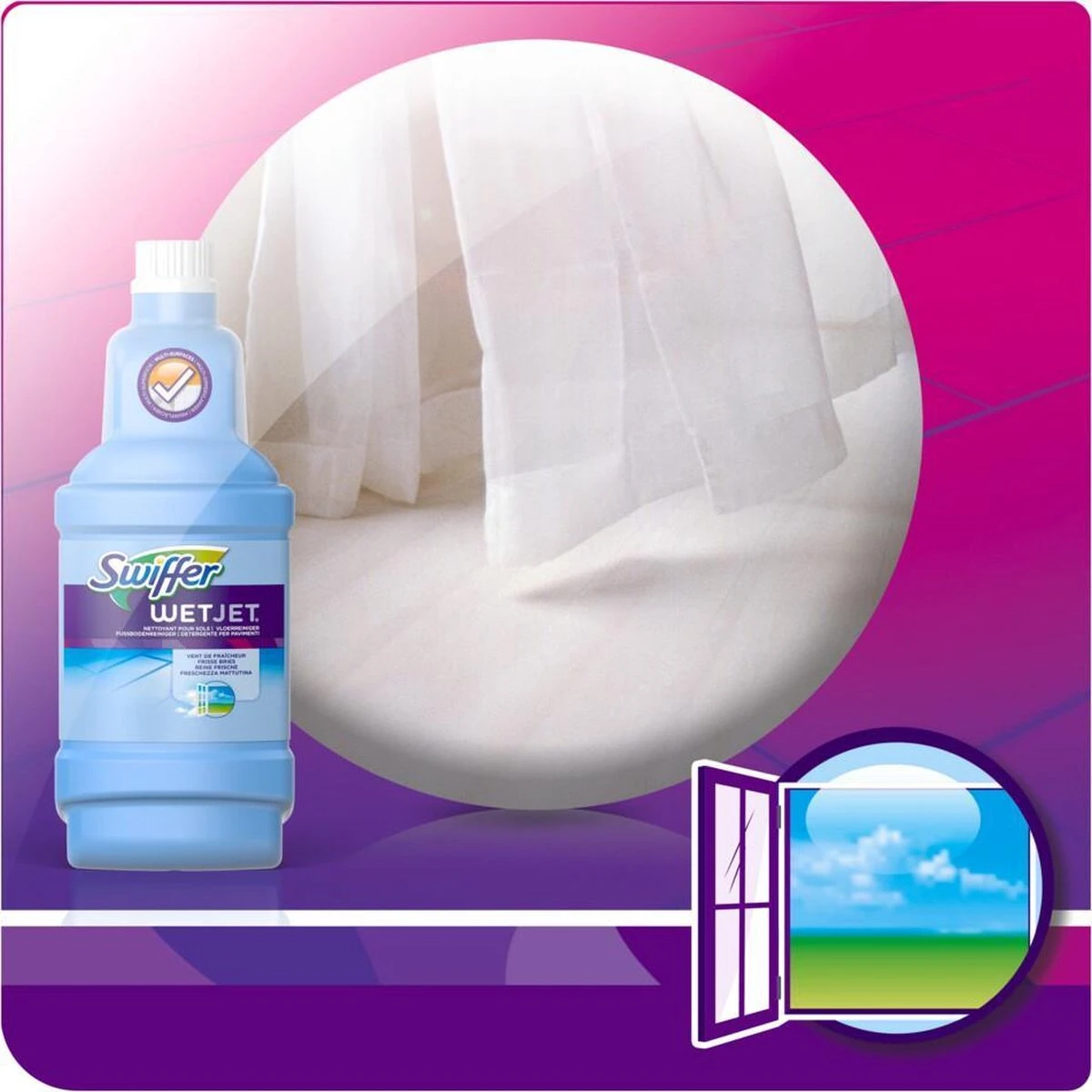 Swiffer WetJet Alles-In-Een Dweilsysteem Reinigingsmiddel - 1.25 liter Swiffer WetJet Alles-In-Een Dweilsysteem Reinigingsmiddel - 1.25 Liter -Bol Schoonmaak Winkel 1200x1200 259