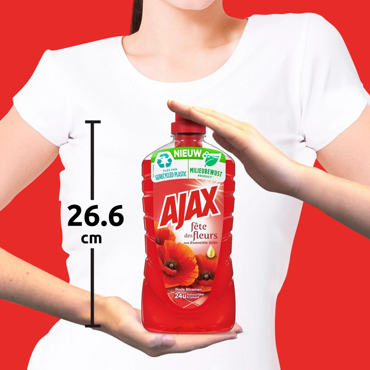 Ajax Allesreiniger Fête des Fleur Rode Bloem 8 x 1L - Voordeelverpakking Ajax® Ajax Allesreiniger Fête Des Fleur Rode Bloem 8 X 1L - Voordeelverpakking -Bol Schoonmaak Winkel 1200x1200 272