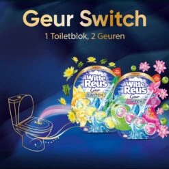 Witte Reus Toiletblok Geur Switch - Appel Waterlelie - WC Blokjes Voordeelverpakking - 10 Stuks -Bol Schoonmaak Winkel 1200x1200 330