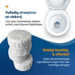 Witte Toiletblokjes Voor Inbouwreservoir Voor O.a Geberit En Grohe - 25 Stuks - Met Lavendel - Vlekvrij - Stortbakblokjes 4 Witte Toiletblokjes Voor Inbouwreservoir Voor O.a Geberit En Grohe - 25 Stuks - Met Lavendel - Vlekvrij - Stortbakblokjes -Bol Schoonmaak Winkel 1200x1200 357