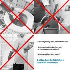 Needum ® Toiletblokjes Voor Inbouwreservoirs – WC-blokjes – Toiletblokken In Een Voordeelverpakking – 30 Stuks 4 Needum ® Toiletblokjes Voor Inbouwreservoirs – WC-blokjes – Toiletblokken In Een Voordeelverpakking – 30 Stuks -Bol Schoonmaak Winkel 1200x1200 385