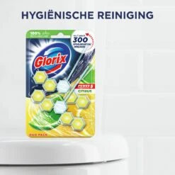 Glorix Power 5 Toiletblokken - Citroen - 7 X 2 Stuks - Voordeelverpakking 16 Glorix Power 5 Toiletblokken - Citroen - 7 X 2 Stuks - Voordeelverpakking -Bol Schoonmaak Winkel 1200x1200 400