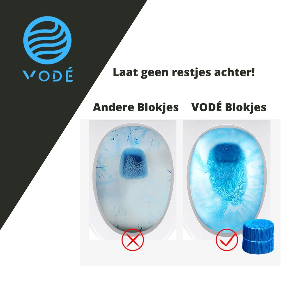 VODÉ Toiletblokjes inbouwreservoir 28 stuks - Voordeelverpakking – WC Blokjes – Stortbakblokjes – Geschikt voor Geberit | Grohe - Lavendel geur VODÉ Toiletblokjes Inbouwreservoir 28 Stuks - Voordeelverpakking – WC Blokjes – Stortbakblokjes – Geschikt Voor Geberit | Grohe - Lavendel Geur -Bol Schoonmaak Winkel 1200x1200 431