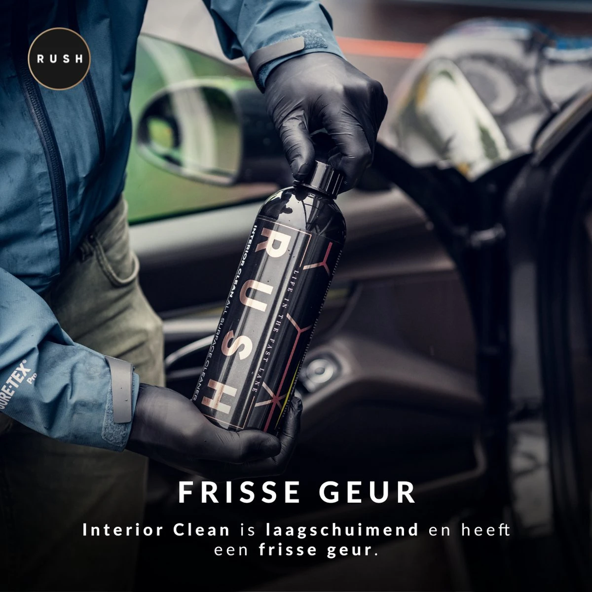 RUSH Bekleding Reiniger - Interieur Reiniger - Auto wassen - Schoonmaken - Auto accessories - Interior Clean 750ml RUSH Bekleding Reiniger - Interieur Reiniger - Auto Wassen - Schoonmaken - Auto Accessories - Interior Clean 750ml -Bol Schoonmaak Winkel 1200x1200 435
