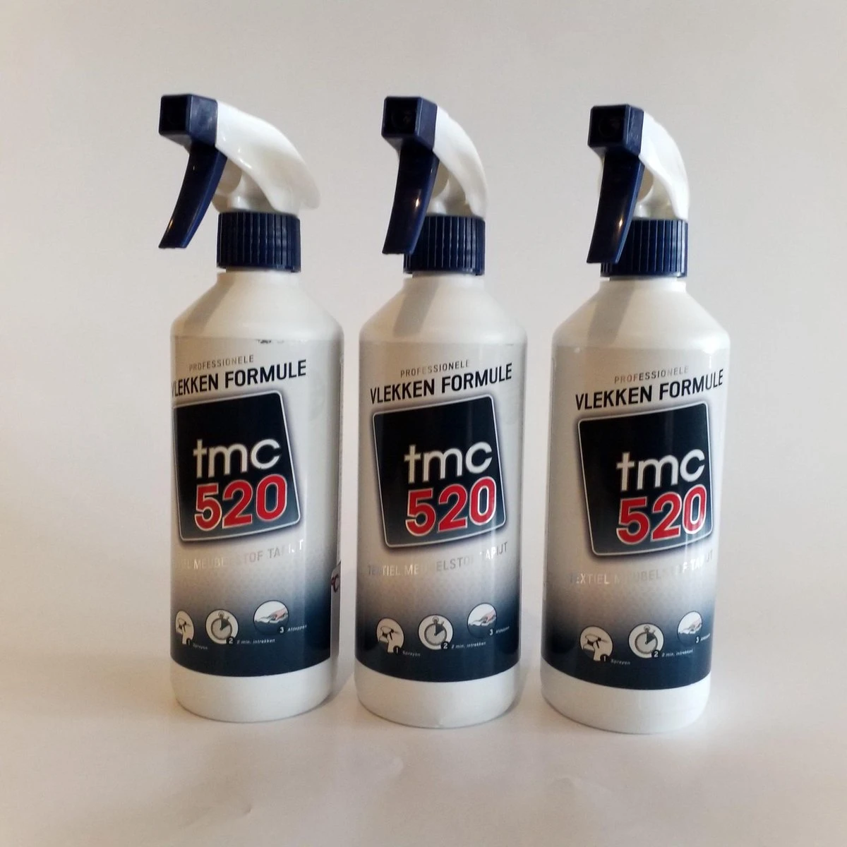 TMC 520 vlekkenreiniger voor ALLE Textiel, Meubelstof, Tapijt, Stoffen Stoelen & Banken, Auto/Caravan-bekleding, Zonwering Per set van 3 X 500 ML TMC 520 Vlekkenreiniger Voor ALLE Textiel, Meubelstof, Tapijt, Stoffen Stoelen & Banken, Auto/Caravan-bekleding, Zonwering Per Set Van 3 X 500 ML -Bol Schoonmaak Winkel 1200x1200 456