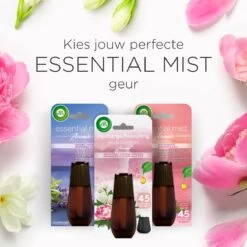 Air Wick Essential Mist Automatische Luchtverfrisser - Verfrissende Pioen En Jasmijn - 3 Navullingen 4 Air Wick Essential Mist Automatische Luchtverfrisser - Verfrissende Pioen En Jasmijn - 3 Navullingen -Bol Schoonmaak Winkel 1200x1200 484