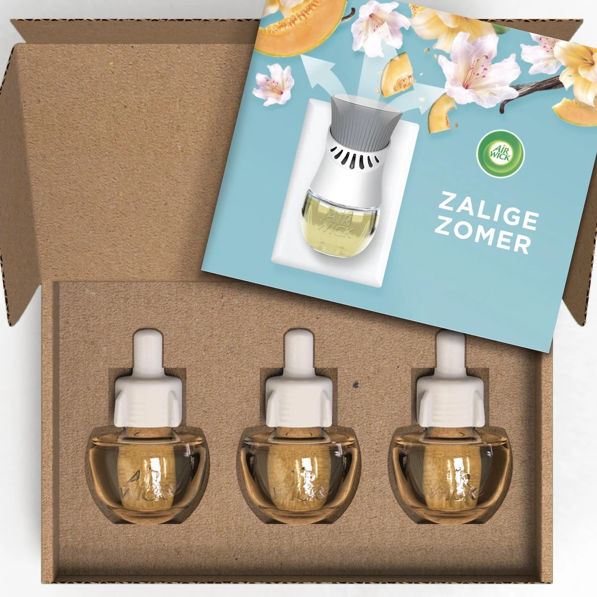 Air Wick Elektrische Luchtverfrisser - Zalige Zomer - 3 Navullingen Air Wick Elektrische Luchtverfrisser - Zalige Zomer - 3 Navullingen -Bol Schoonmaak Winkel 1200x1200 514