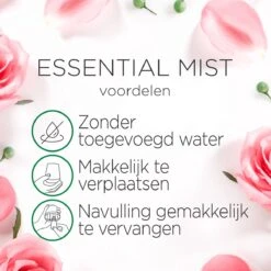 Air Wick Essential Mist Luchtverfrisser - Kalmerende Rozen - 3 Navullingen -Bol Schoonmaak Winkel 1200x1200 525