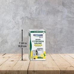 HEITMANN Pure Ontkalker- Citroenzuur Ontkalker, Natuurvriendelijke Kalkreiniger Voor Een Hygiënische Reiniging - Poeder, 1x 350 G -Bol Schoonmaak Winkel 1200x1200 59