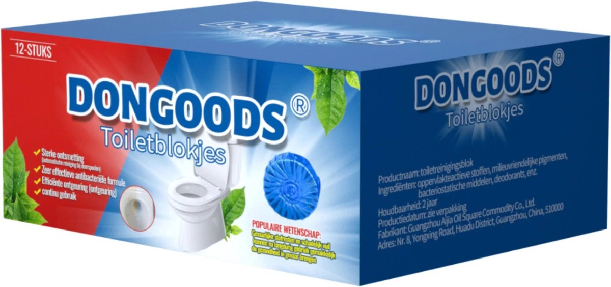 DONGOODS® Toiletblokjes voor inbouwreservoirs – WC-blokjes – Toiletblokken in een voordeelverpakking – 12 stuks DONGOODS® Toiletblokjes Voor Inbouwreservoirs – WC-blokjes – Toiletblokken In Een Voordeelverpakking – 12 Stuks -Bol Schoonmaak Winkel