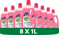 Dettol - Power & Fresh - Allesreiniger - Kersenbloesem - 8 X 1 Liter 4 Dettol - Power & Fresh - Allesreiniger - Kersenbloesem - 8 X 1 Liter -Bol Schoonmaak Winkel 1200x726